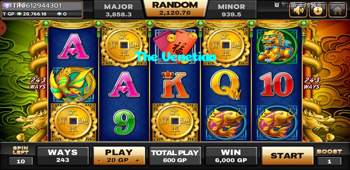 available types of The Venetian bet including pre-match live express and system bets