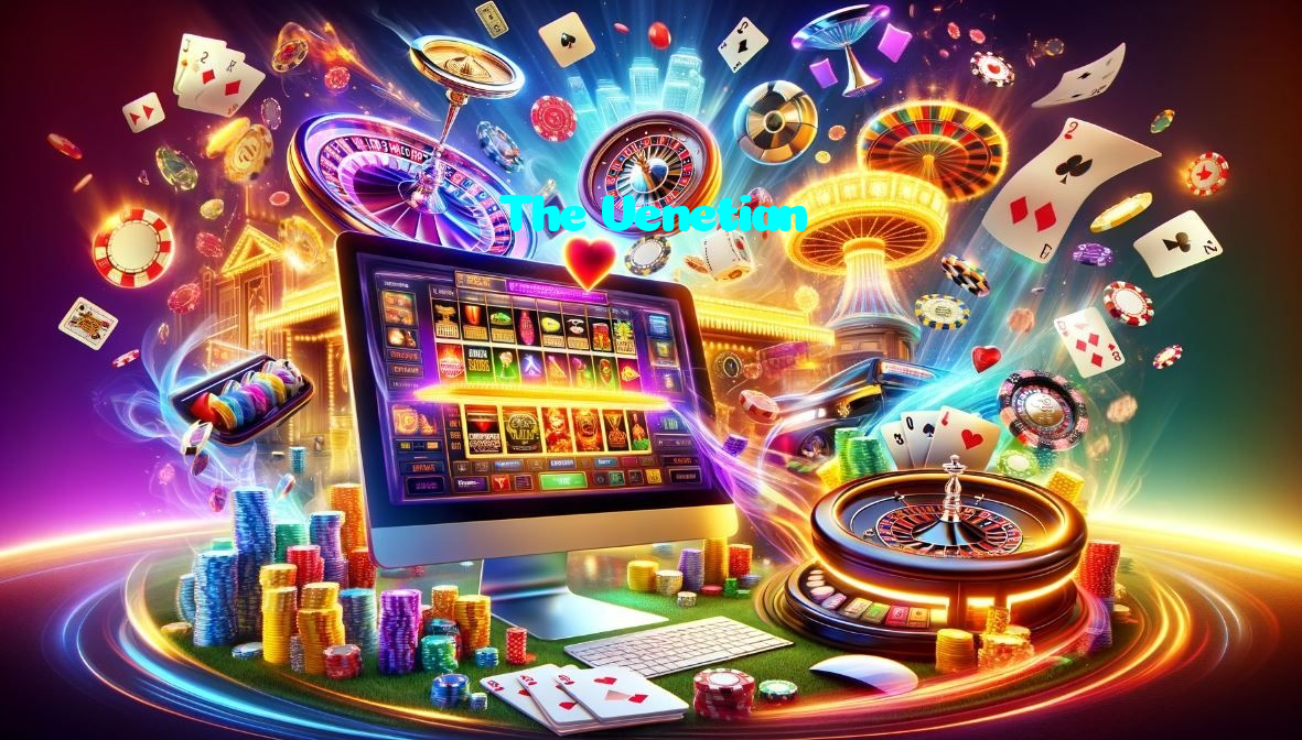 The Venetian casino presented on mobile device in Pakistan with slots and live games